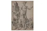 Untitled by Domenico del Barbiere, engraving on paper, offered Dec 2021