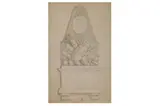 R.a. (london 1737 - 1823) by Joseph Nollekens, ink, offered Dec 2021