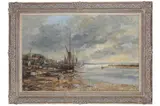 Untitled by John Sutton, oil on canvas, offered Dec 2021