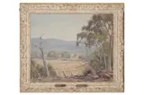 Untitled by Allon Cook, oil on board, offered Dec 2021