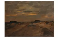 Untitled by Helmuth Liesegang, oil on canvas, offered Dec 2021