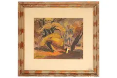 Untitled by Jaroslav Koluch, oil on canvas, offered Dec 2021
