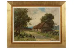 Untitled by Thomas Hope McKay, oil on canvas, offered Dec 2021