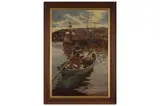 AFTER STANHOPE ALEXANDER FORBES (1857-1947) The lighthouse, Newlyn harbour signed and dated 1907 (lower right) oil on canvas 90 x 60 cm by Alfred Wren, 1907, oil on canvas, offered Dec 2021