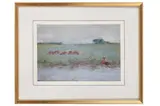 Untitled by Marc M. Mouclier, oil on board, offered Dec 2021
