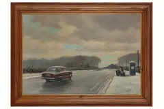 Untitled by Roy Nockholds, oil on canvas, offered Dec 2021