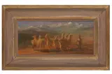 Untitled by Pip Todd Warmoth, oil on board, offered Dec 2021