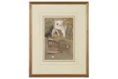 Untitled by Thomas Mackay, 1898, watercolour and bodycolour, offered Dec 2021