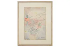 Untitled by Ernest Fedarb, watercolour, offered Dec 2021