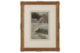 Untitled by Thomas Mackay, 1905, watercolour and bodycolour, offered Dec 2021