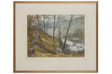 Untitled by John Keeley, watercolour, offered Dec 2021