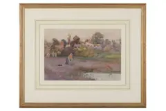 Untitled by Thomas Mackay, 1905, watercolour, offered Dec 2021