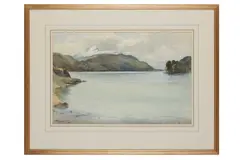 Untitled by Wycliffe Egginton, watercolour and bodycolour, offered Dec 2021
