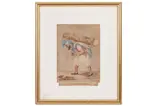 Untitled by G.C Clarke, watercolor, offered Dec 2021