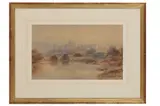 Untitled by Edward Tucker, watercolour, offered Dec 2021