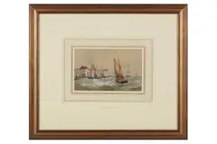 Untitled by Robert Malcolm Lloyd, watercolour and bodycolour, offered Dec 2021