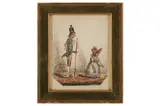 Untitled by George Cruikshank, ink and watercolour, offered Dec 2021