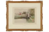 Untitled by Thomas Mackay, watercolour and bodycolour, offered Dec 2021