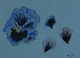 Petals Ink and by Cecil Beaton, Ink and watercolour, sold Feb 2018