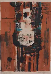 Untitled Colour lithograph by Henry Cliffe, lithograph, sold Feb 2018
