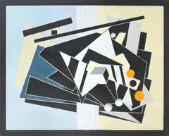 Untitled by Alain Le Yaouanc, Oil on canvas, sold Jan 2018