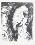 Stage Actors Adam & Eve by Albert Houthuesen, Lithograph, sold Jan 2018