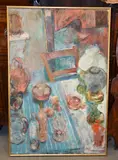 Table top Oil by William Thomson, Oil on board, offered Dec 2017