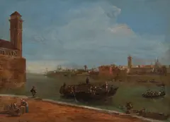 Venice Oil on canvas 38.2 x 53.5 cm (15 x 21 in) Provenance: Private collection, America by Giuseppe Bernardino Bison, Oil on canvas, sold Dec 2017