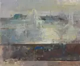 Fifteen Fountains Oil by Frederick Cuming, Oil on board, offered Dec 2017