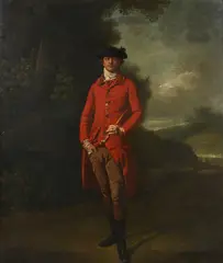 Portrait of Lord Spencer Hamilton (1742-1791) Oil on canvas 76.5 x 63.5cm by Francis Wheatley, Oil on canvas, sold Nov 2017
