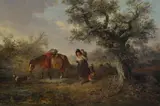 Homeward bound Oil on canvas Signed, lower left 41 x 60cm (16 x 24in.) Provenance: Oscar & Peter Johnson, 18/7/90, M7058 by Edward Robert Smythe, Oil on canvas, offered Nov 2017