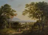 From Stirling to Cumbernauld Oil on canvas Signed lower right 46 x 61cm (18 x 24in.) Provenance: Oscar & Peter Johnson, London (Stock no by Jane Nasmyth, Oil on canvas, offered Nov 2017