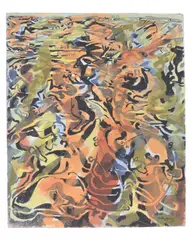Shadows Oil by Anthony Gross, Oil on canvas, sold Nov 2017