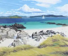 North Beach by Frank Colclough, Oil on canvas, offered Nov 2017