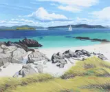 North Beach by Frank Colclough, Oil on canvas, offered Nov 2017