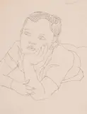 Untitled by Andy Warhol, Graphite on bond paper, sold Nov 2017