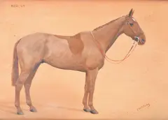Red ot; Starlight Oil on board Each signed F.M by F. M. Hollams, Oil on board, sold Nov 2017