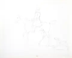 Untitled by James Seymour, Pencil, sold Nov 2017