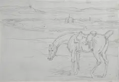 Untitled by James Seymour, Pencil, sold Nov 2017