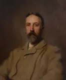 Portrait of Samuel Hope Morley 1st Baron Hollenden Oil on by Hubert von Herkomer, Oil on canvas, offered Oct 2017