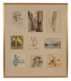 An Unintended Kindness Pen by William Heath Robinson, Pen, ink and watercolour, sold Oct 2017