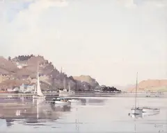 Early morning by Albert Gordon Thomas, Watercolour, offered Oct 2017