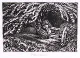The Old Thorn Etching Signed in by Robin Tanner, Etching, sold Oct 2017