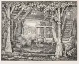 The Cheese Room Etching Signed in by Robin Tanner, 1978, Etching, sold Oct 2017
