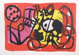 Zurich Improvisations No by Alan Davie, Lithograph printed in colours, sold Oct 2017