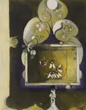 Figure of Eight Dance: Orientation to Sources of Nectar by Graham Sutherland, Etching printed in colours, sold Oct 2017