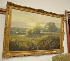 Landscape Oil on canvas Signed lower left 61 x 92cm (24 x 36 1/4in.) by David Dipnall, Oil on canvas, sold Oct 2017