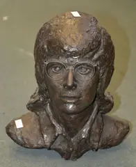 MURRAY dated (19)71, 37cm high by Beatrice Murray, bronze, sold Oct 2017