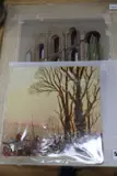Harmony' (church interior) and three other watercolours by the same hand, 'A Willing Team by Ernest Boye Uden, watercolor, sold Nov 2020