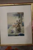 16th century figures on a terrace by Philip Francis Stephanoff, watercolour, sold Nov 2020